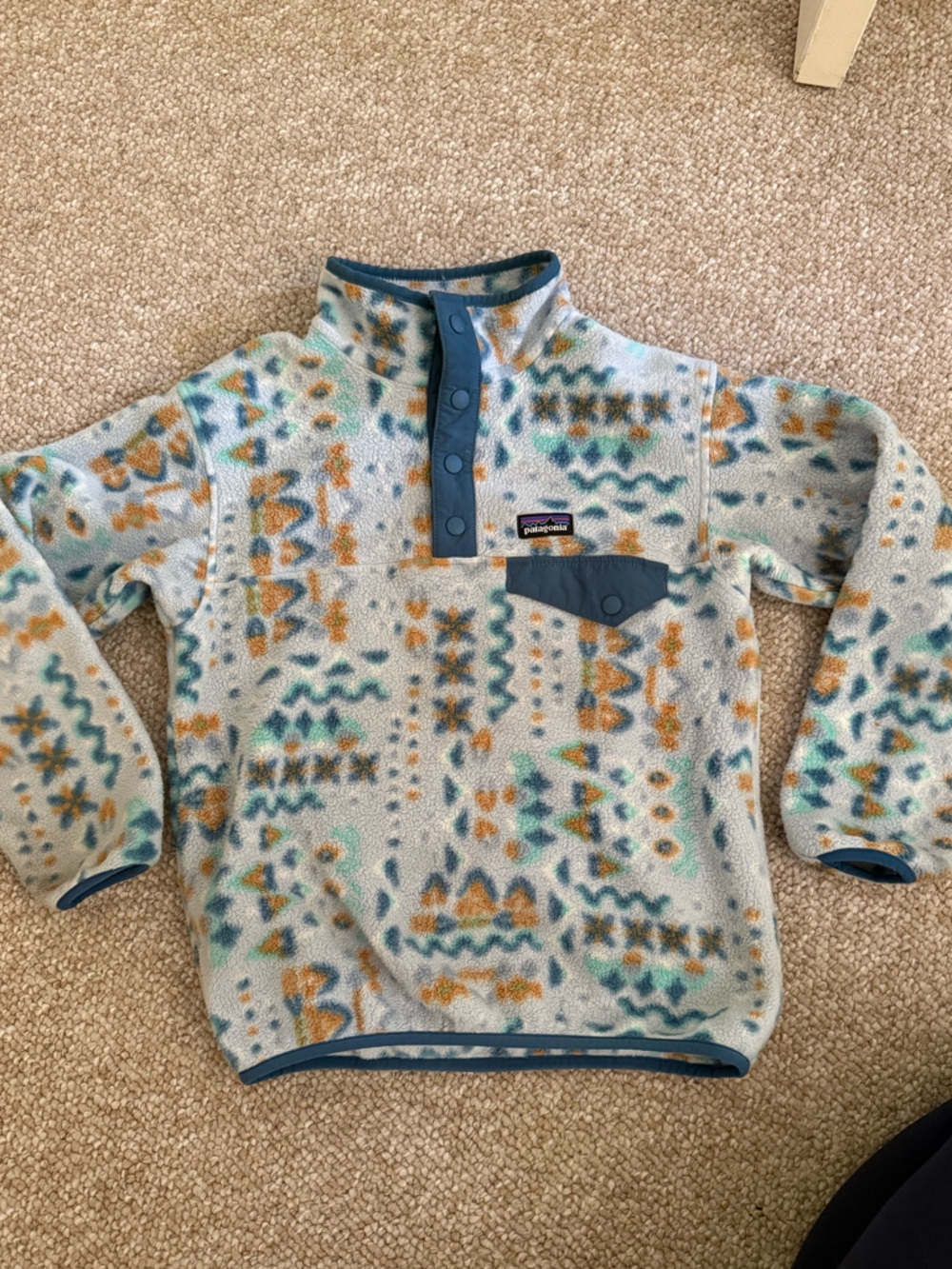 Patagonia Fleece Pullover - Boys size 7/8
